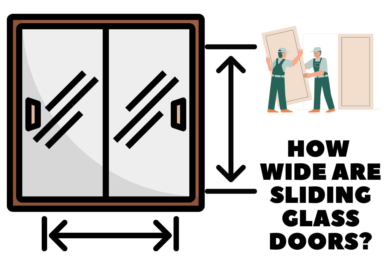 how wide are sliding glass doors