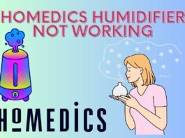 homedics humidifier not working