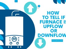 how to tell if furnace is upflow or downflow