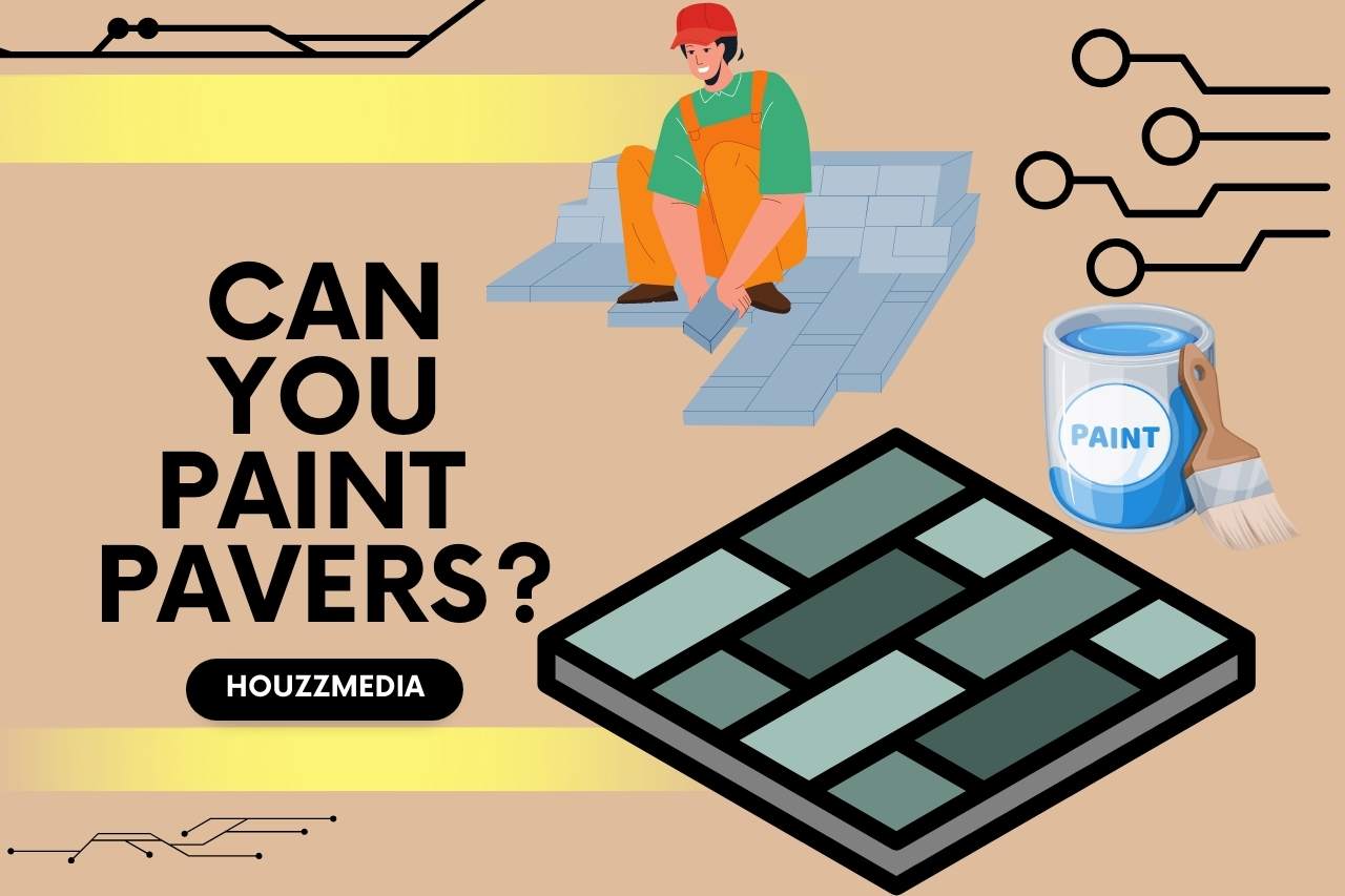 can you paint pavers