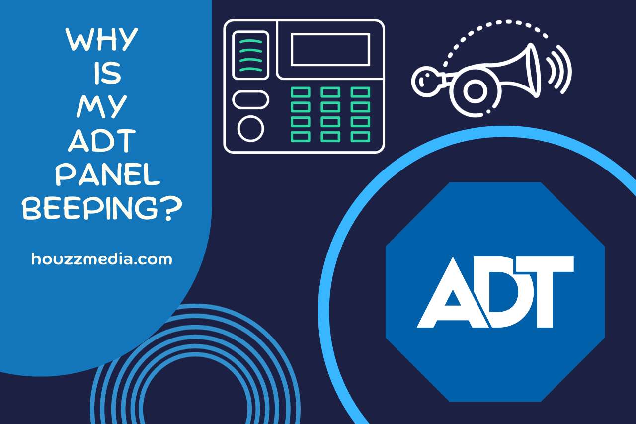 why is my adt panel beeping